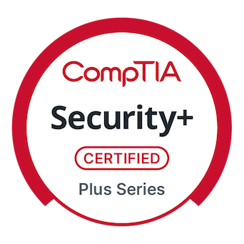 CompTIA Security+ badge